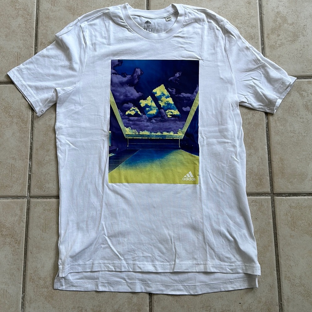 Adidas graphic tee